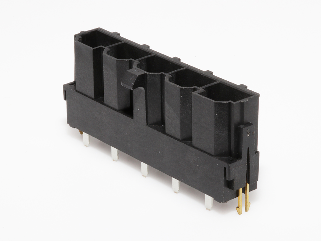 42819-5222 Mini-Fit Sr. Header, Single Row, Vertical, 2.36mm PCB Thickness, Tin (Sn) Plating, 5 Circuits