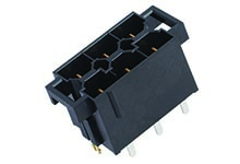 43915-1212 Mini-Fit Sr. Header, Dual Row, Vertical, 3.18mm PCB Thickness, 0.76µm Gold (Au) Selective Plating, 8 Circuits