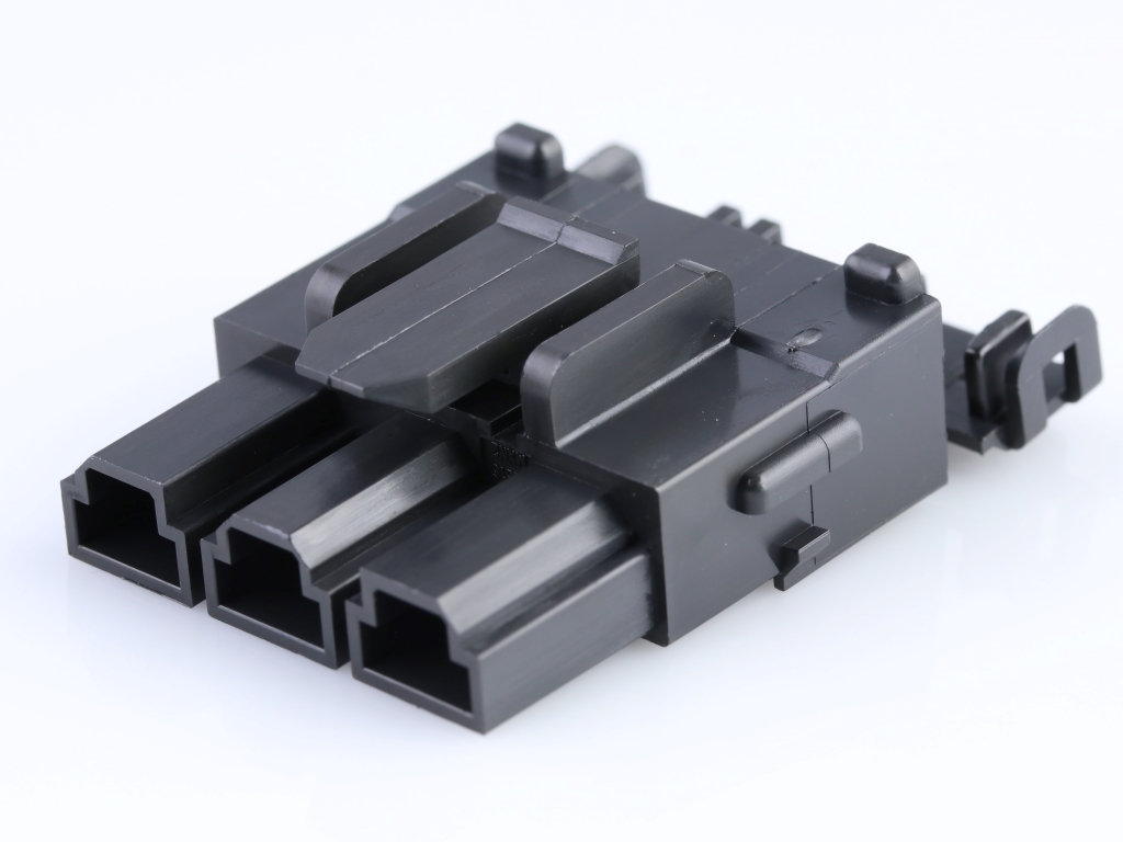 42816-0312 Mini-Fit Sr. Receptacle Housing, Single Row, 3 Circuit