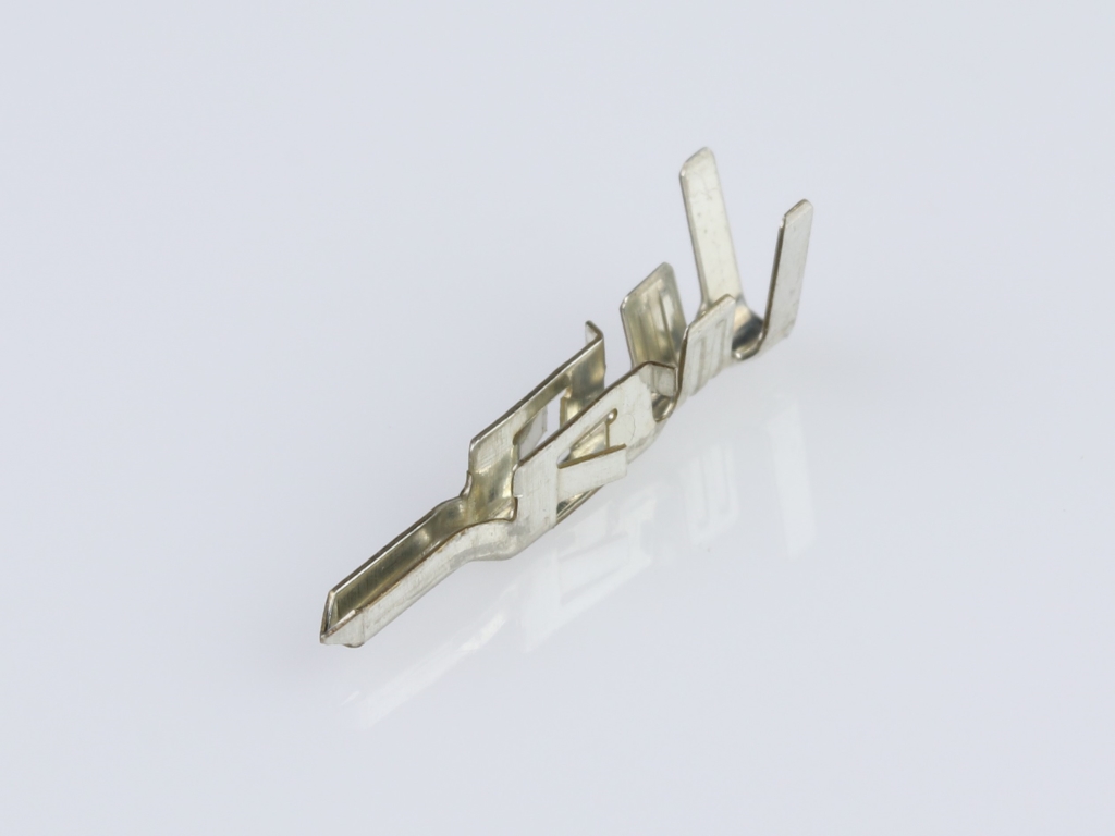 39-00-0041 Mini-Fit Male Crimp Terminal, Tin (Sn) over Copper (Cu) Plated Brass Contact, 18-24 AWG, Bag