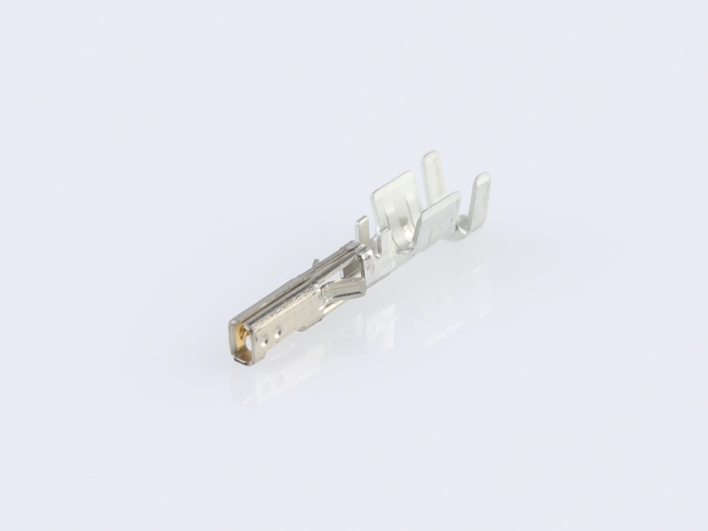 43030-0009 Micro-Fit 3.0 Crimp Terminal, Female, with Select Gold (Au) Plated Phosphor Bronze Contact, 20-24 AWG, Bag