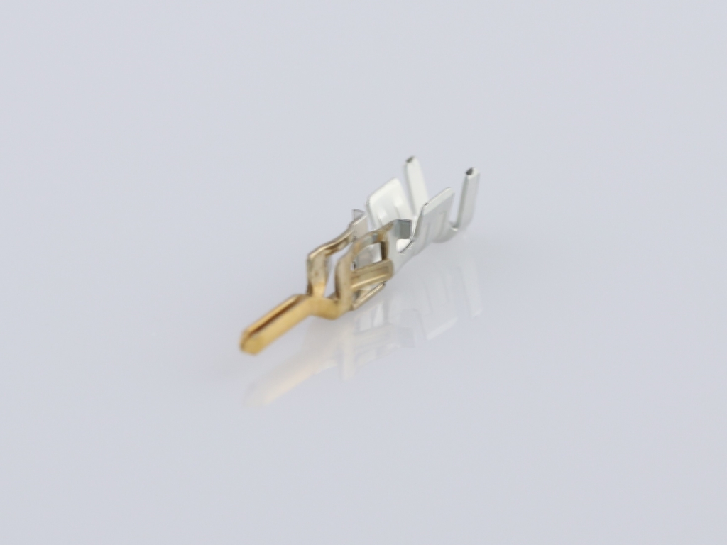 43031-0008 Micro-Fit 3.0 Crimp Terminal, Male, with 0.38µm Select Gold (Au) Plated Phosphor Bronze Contact, 20-24 AWG, Bag