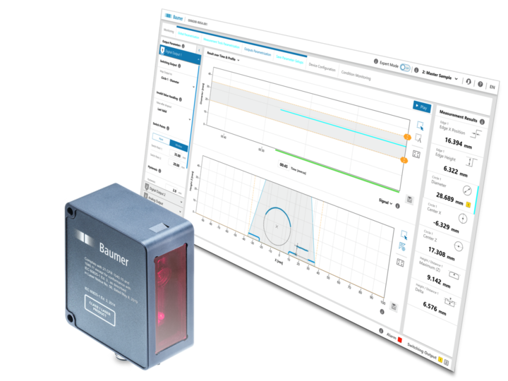 OXS100-R05V.E02 2D Edge sensor