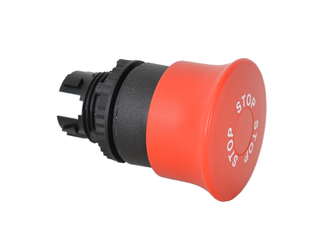 L22DD01S Noodstop Rood, Pull-to-reset, 'Stop', 22-serie