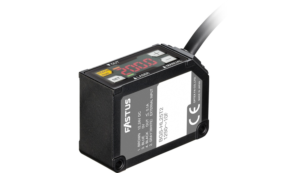 BGS-HLM05TC Precisie BGS Lasersensor 20..50mm RVS