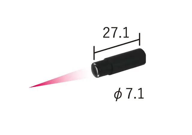 NF-DA06 Focuslens voor lichtgeleider