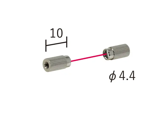 NF-TA01 Long-range lens M2.6 voor lichtgeleider (set van 2)