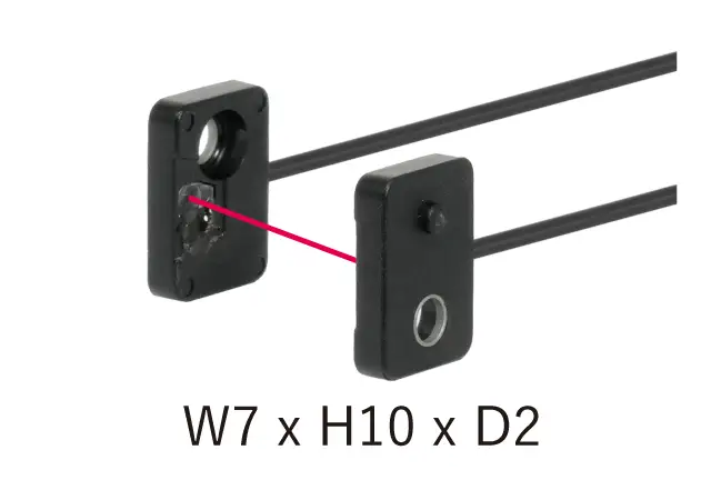 NF-TE01 Through beam lichtgeleider