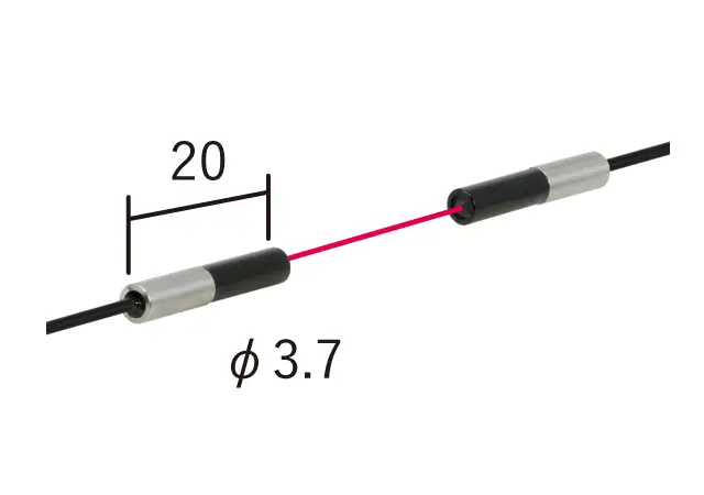 NF-TG01 Through beam lichtgeleider