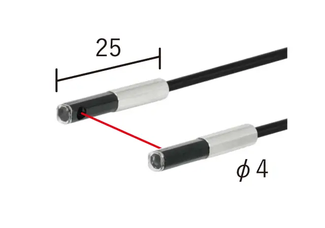 NF-TG02 Through beam lichtgeleider