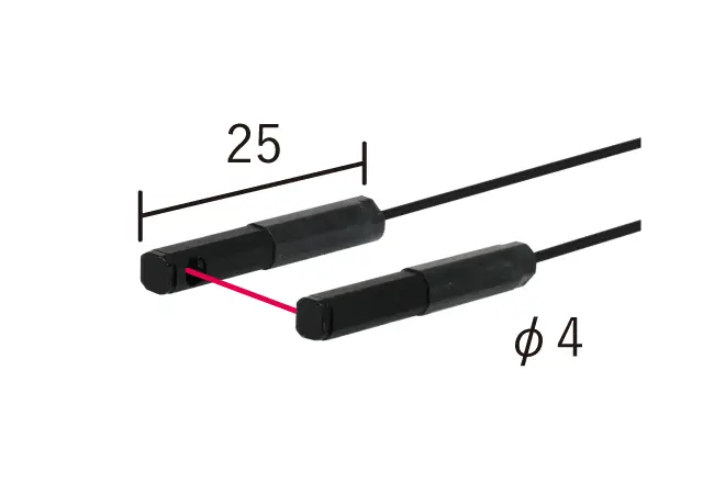 NF-TG03 Through beam lichtgeleider