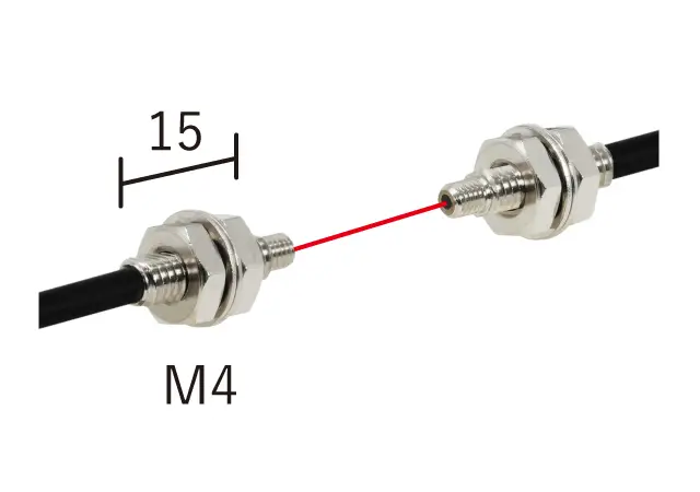 NF-TK77 Through beam lichtgeleider