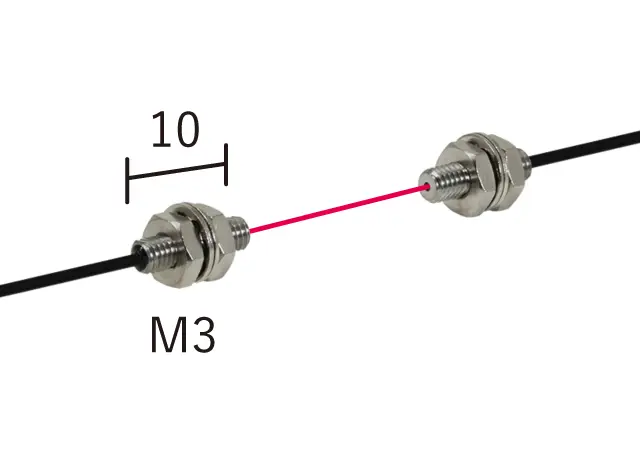 NF-TR02 Through beam lichtgeleider