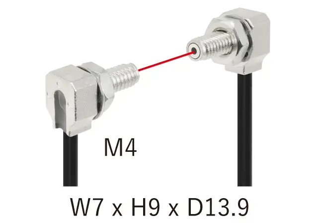 NF-TR08 Through beam lichtgeleider