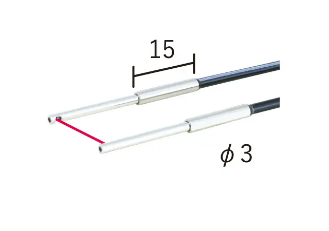 NF-TV01-5 Through beam lichtgeleider