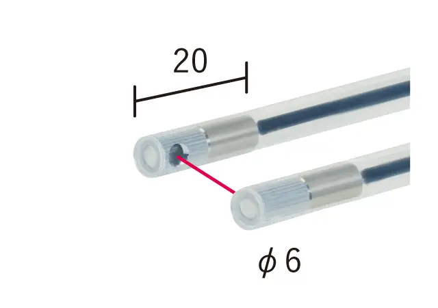 NF-TY02-TF3 Through beam lichtgeleider
