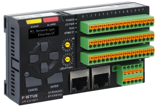 UR-ES16DT IO-Link Master Multi-Protocol 16-Port IP20