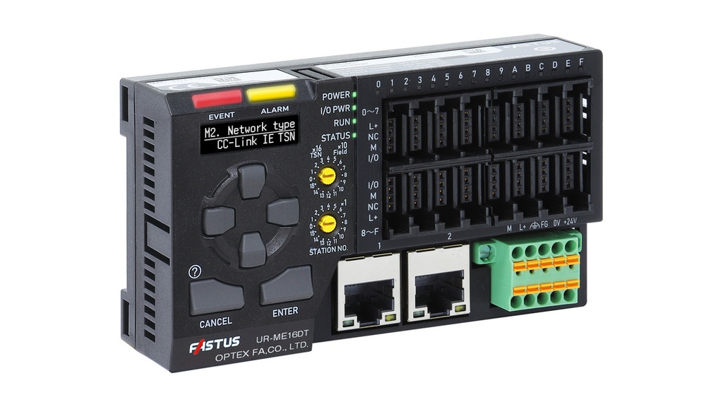 UR-ME16DT IO-Link Master CC-Link 16-Port IP20 e-CON connectors