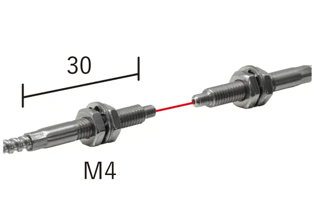 NF-TM4-H35 Through beam lichtgeleider