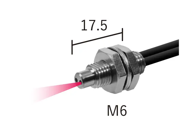 NF-DM6-H10 Diffuse lichtgeleider