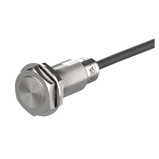 PRFD18-7DP-V Inductieve naderingsschakelaar volledig RVS M18 PNP NO met kabel