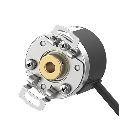 E40H12-2500-6-L-5 Encoder 40mm, 12mm holle as, 2500PPR TTL 5V met kabel