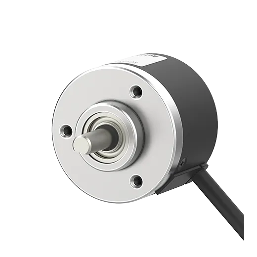 E40S6-100-3-T-24 Encoder 40mm, 6mm massieve as, 100PPR HTL 24V met kabel