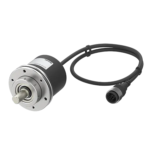 E58SC10-360-3-T-24-C Encoder 58mm, 10mm massieve as, 360PPR HTL 24V met kabelstekker