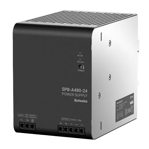 SPB-A480-24 Voeding 24VDC, 480W uitgang / 85..264VAC ingang