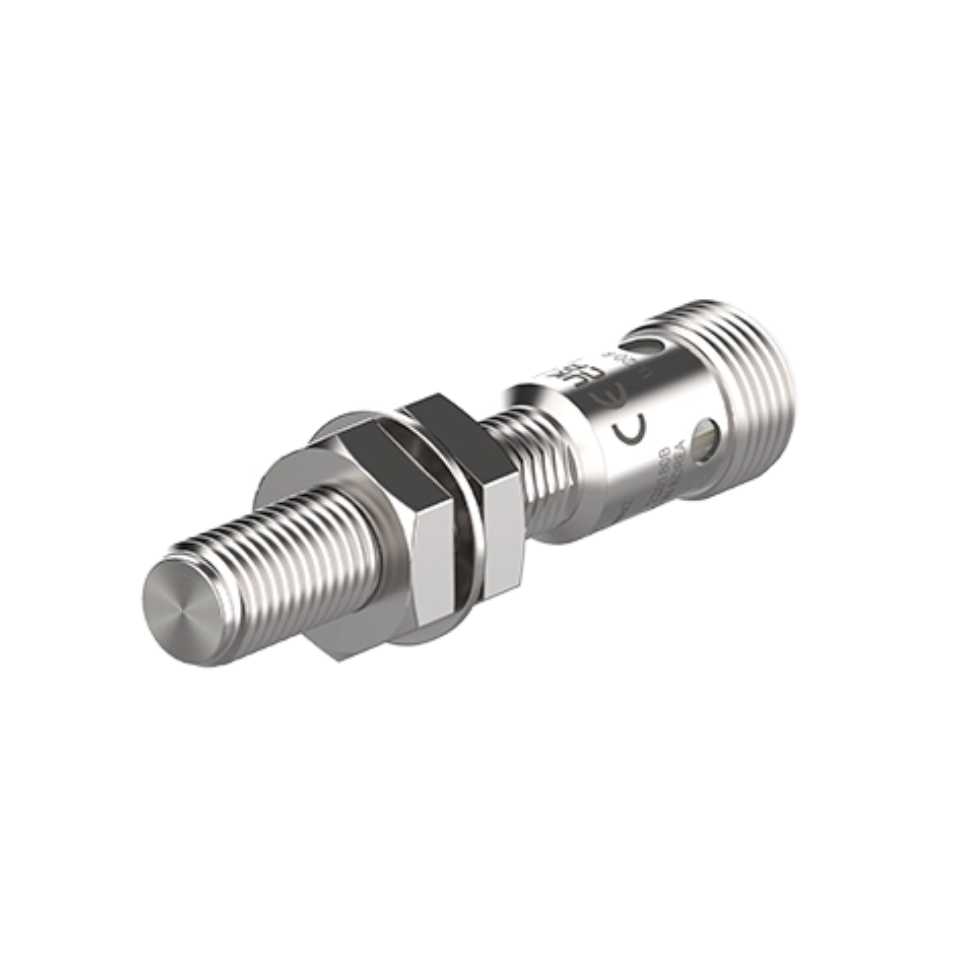 PRFDCM08-2DP Inductieve naderingsschakelaar volledig RVS M8 PNP NO met connector