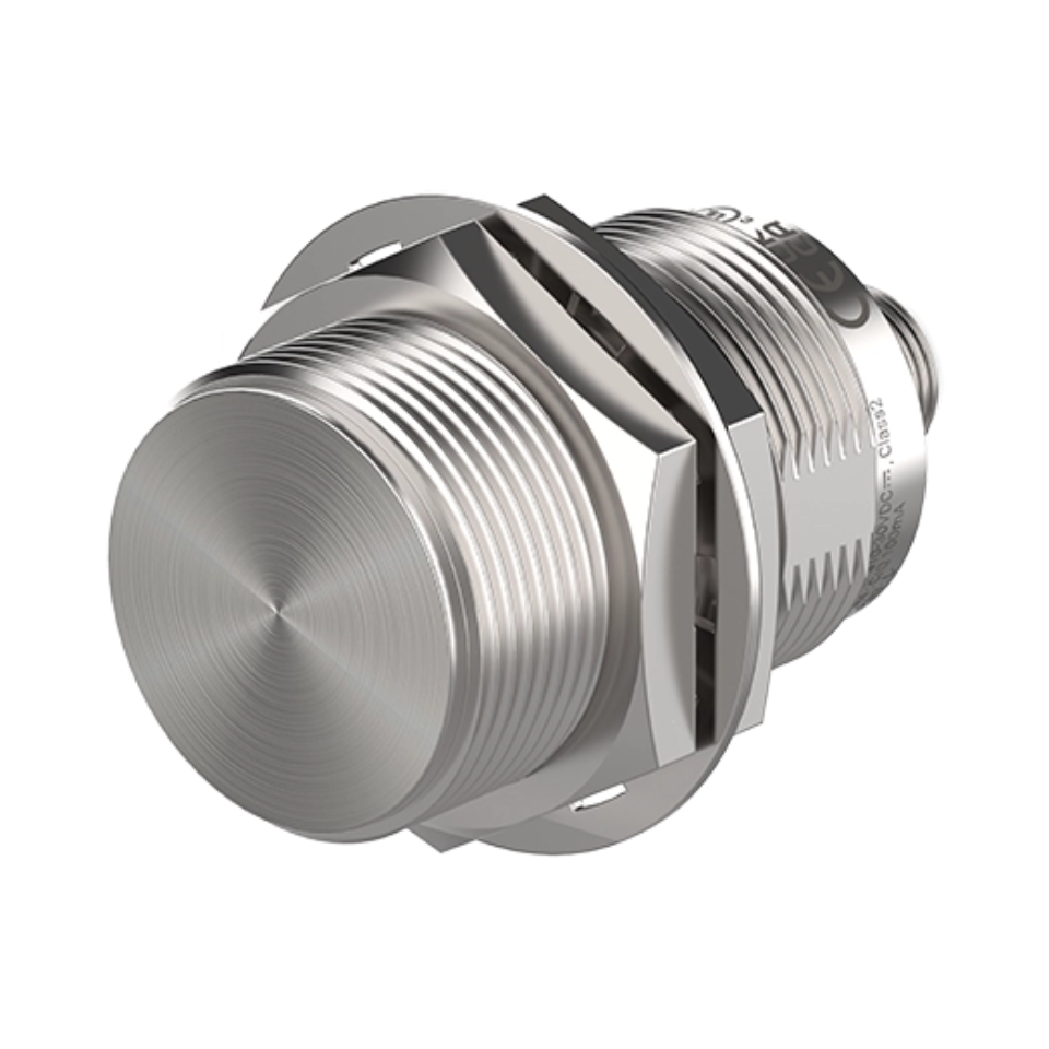 PRFDCM30-12DP Inductieve naderingsschakelaar volledig RVS M30 PNP NO met connector