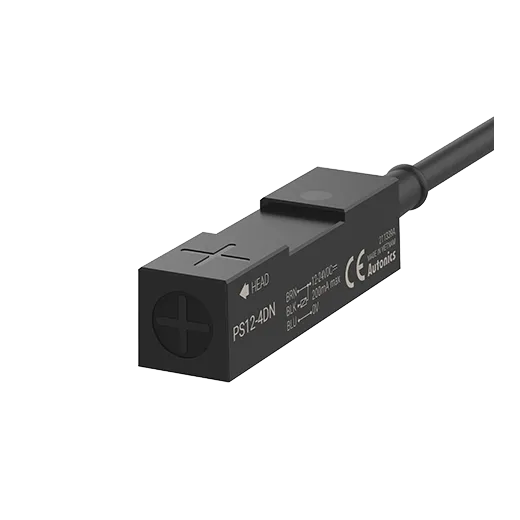 PS12-4DPU Inductieve naderingsschakelaar 12x12mm PNP NO met kabel