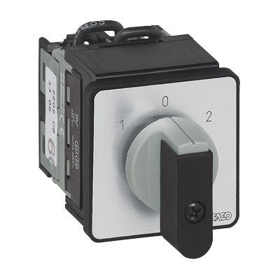 PR12 2201 C8 E N48MD50 2-standen met Uit Nokkenschakelaar 16A 690V