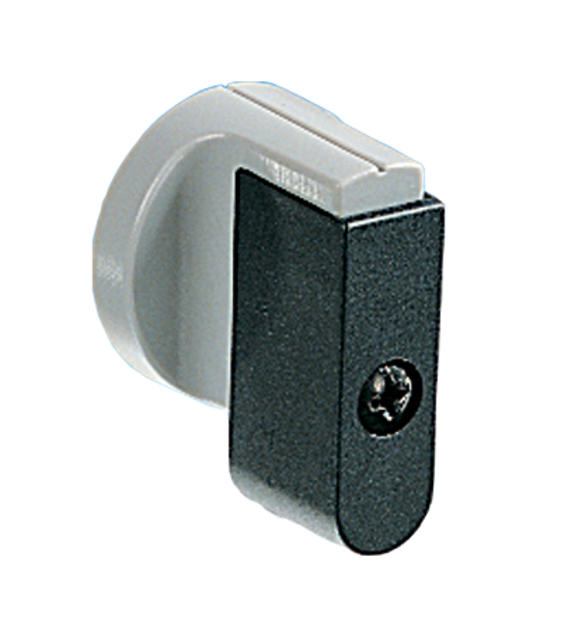 PN50 Draaiknop grijs/zwart voor nokkenschakelaar