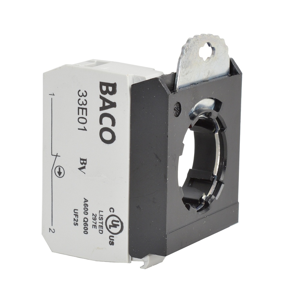 333E01 Adapter 3 posities met NC contact