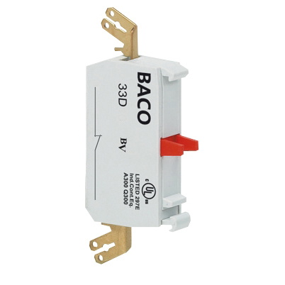 33D01 NC switch, Faston terminals