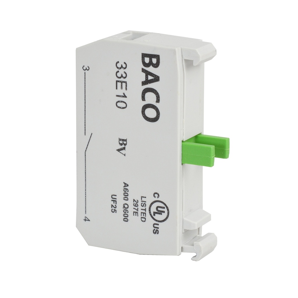 33E10 NO switch, Schroefconnecties