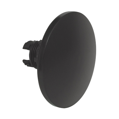 L21AE03 Paddestoelknop Zwart, Spring return, 22-serie