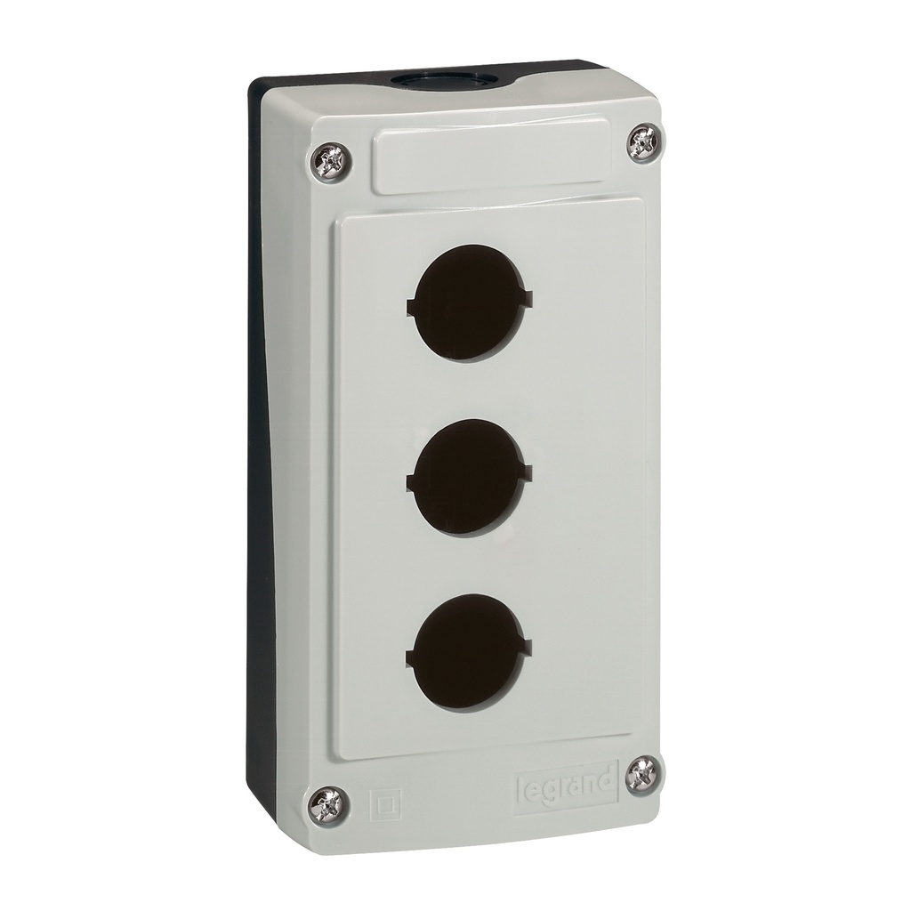 LBX0300 Lege behuizing, grijs, 3 posities