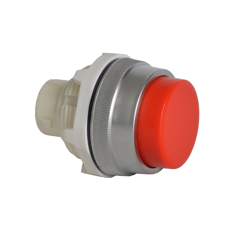 T16AB01 Drukknop Rood, Spring return, Non-flush, 30-serie