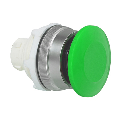 T16AD02 Paddestoelknop Groen, Spring return, 30-serie