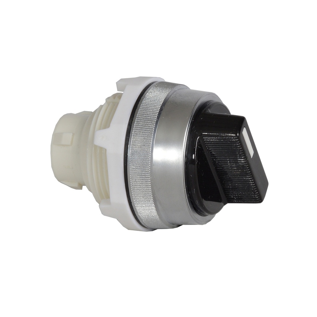 T16KA03 Selectieschakelaar Zwart, Toggle, Symmetrisch, 45° , 30-serie