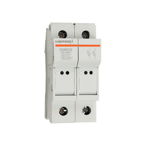 CUSCC2 600V 30A 2P Zekeringhouder voor CC-zekeringen, 10 x 38 mm UL/CSA