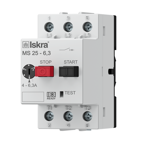 MS25-2,5 Motorbeveiligingsschakelaar
