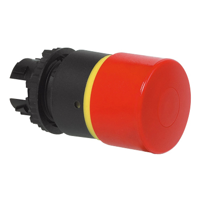 L22DQ01 Noodstop, Pull-to-reset, 22-serie