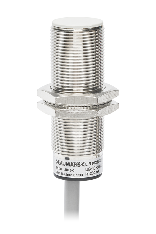 LIR18XCF05LUM M18, PNP, NO Inductieve afstandssensor