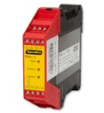 PRSU/2 Veiligheidsrelais voor schakelmatten 24V AC/DC 2xNO, zonder startbewaking