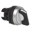 L21KF03 Selectieschakelaar Zwart, Toggle, 90°, 22-serie
