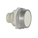 T16AA05 Drukknop Opal, Spring return, Flush, 30-serie