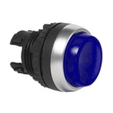 L21AK60 Drukknop Blauw, Spring return, Non-flush, 22-serie